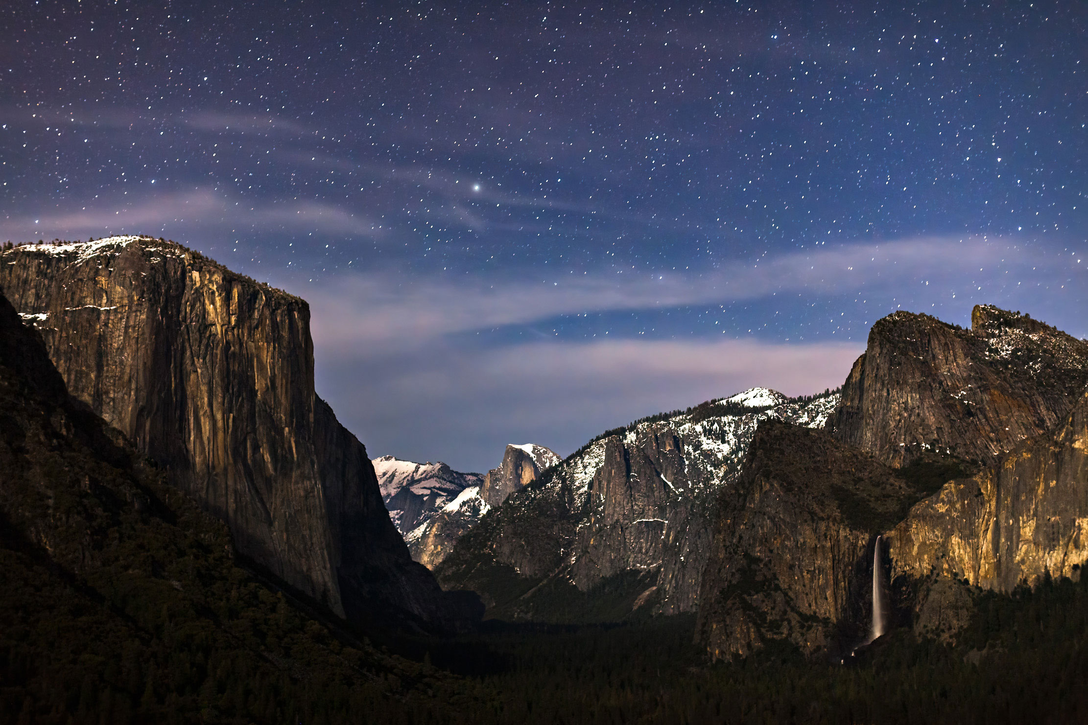 Celestial Yosemite Valley View