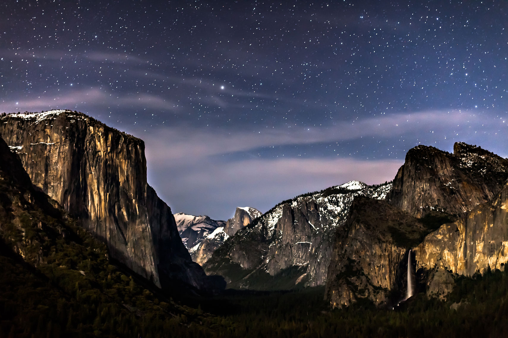 Celestial Yosemite Valley View