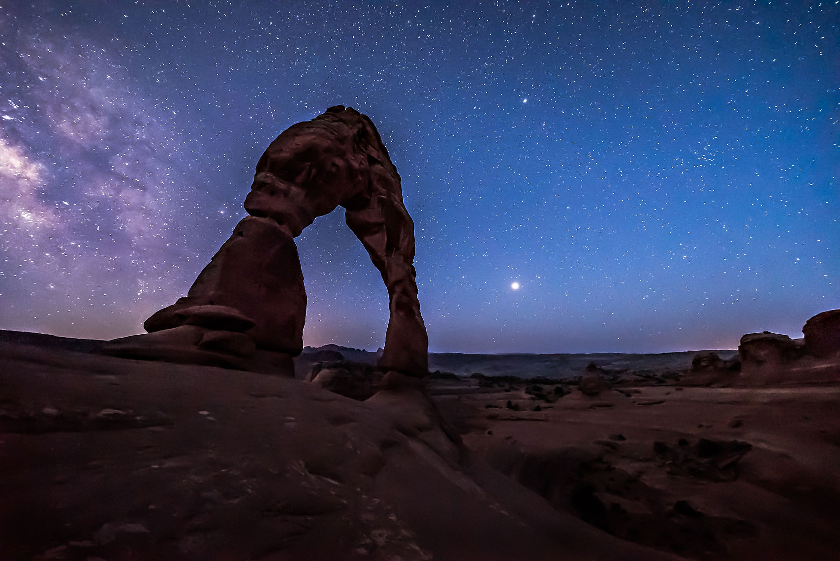 Delicate Arch Lunar Eclipse