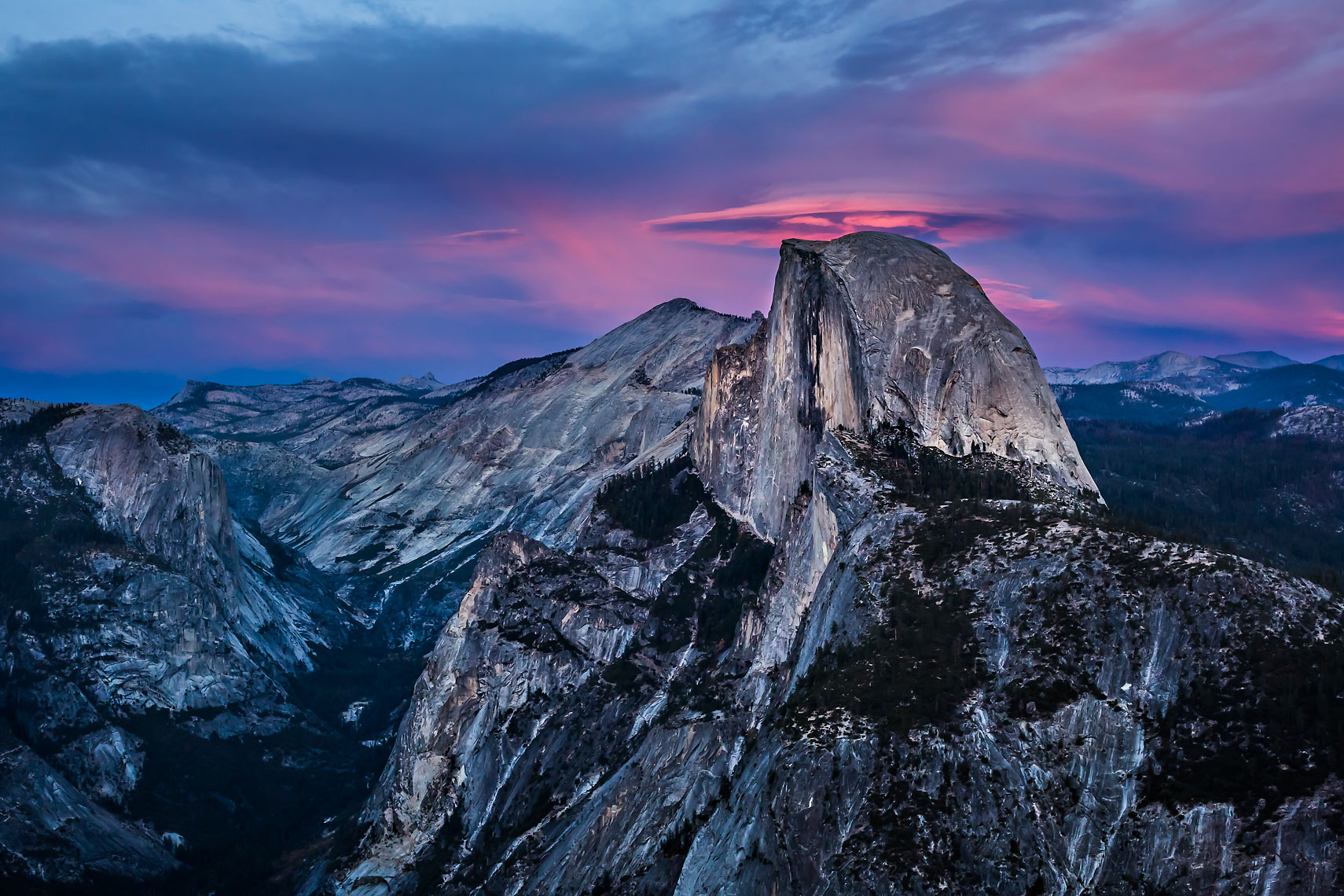 Half Dome Pink Lenticular