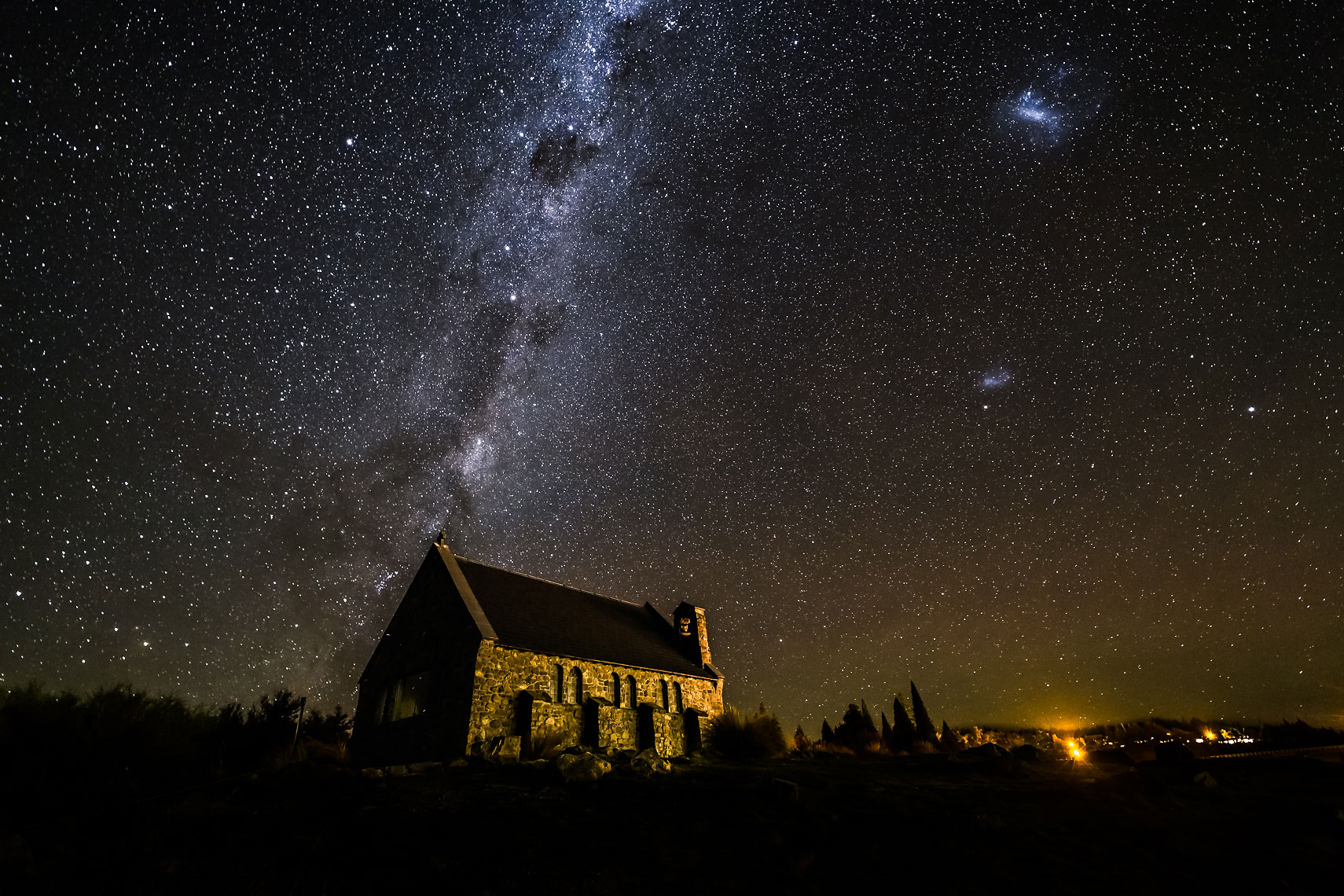 Tekapo Church Milky Way