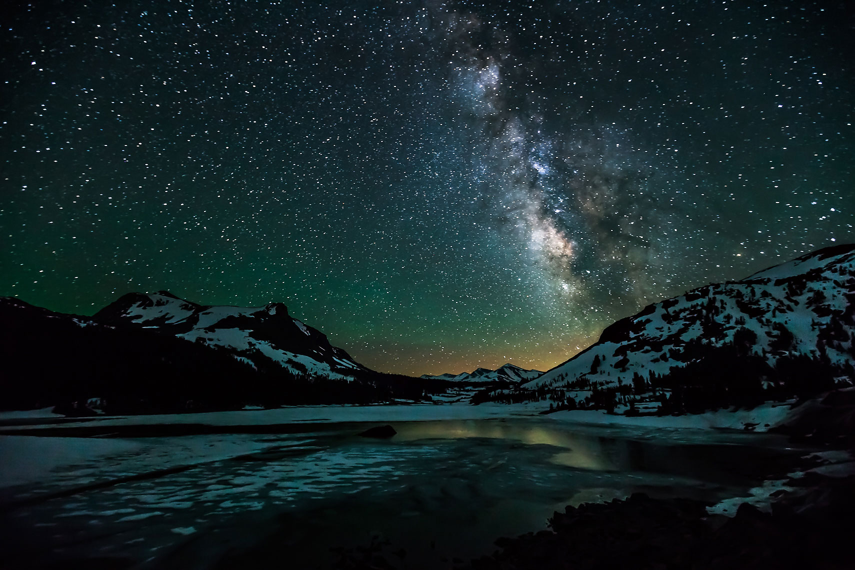 Tioga Lake Milky Way