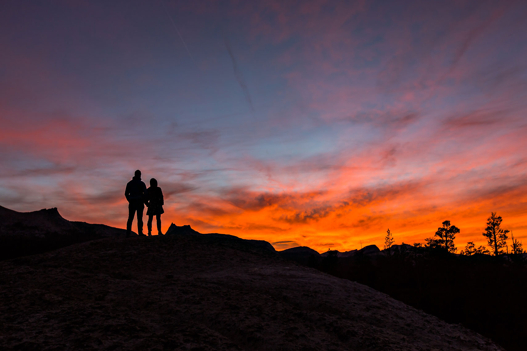 Tuolumne Sunset Couple